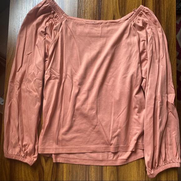 Banana Republic Tops - NWT Banana Republic Coral Long Sleeve Shirt